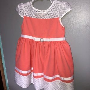 Coral dress